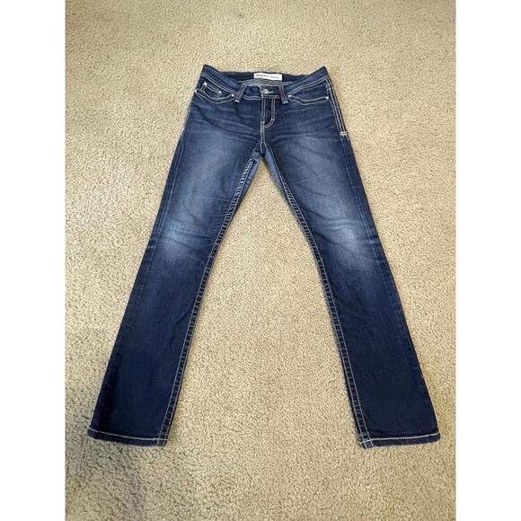 BKE Women’s Buckle Jeans Dakota Skinny Size 28R - Picture 1 of 9